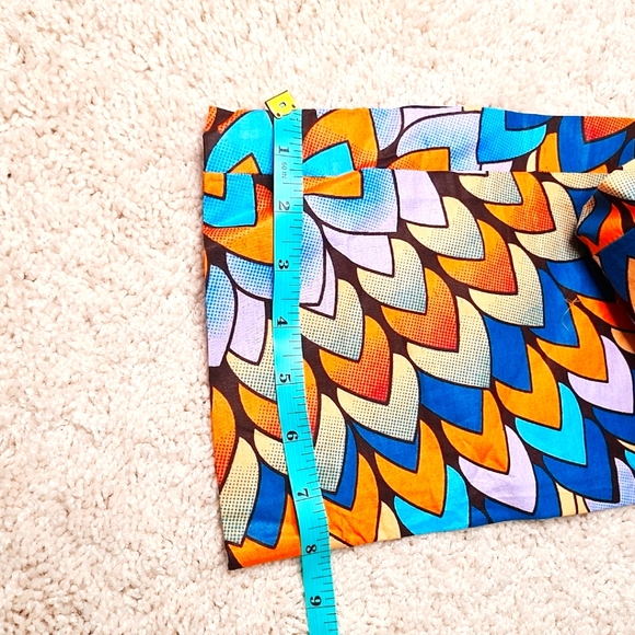 African print material multi color jumpsuit - Picture 8 of 10